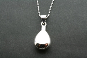 small teardrop perfume bottle pendant on 45cm ball chain - Makers & Providers