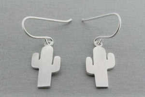 cactus earring - sterling silver - Makers & Providers