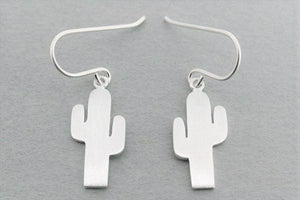cactus earring - sterling silver - Makers & Providers