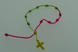 string rosario bracelet - multicolour - Makers & Providers