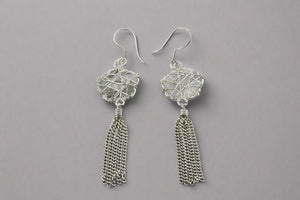 tassle earring - flower - Makers & Providers