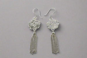 tassle earring - flower - Makers & Providers