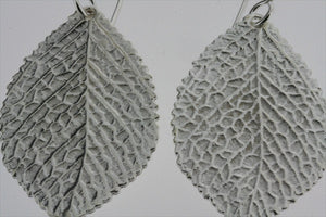 textured leaf earring - Makers & Providers