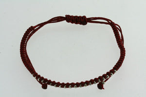 red thread small bead bracelet - Makers & Providers