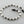 Load image into Gallery viewer, 4 tube bracelet - black - pure silver - Makers &amp; Providers
