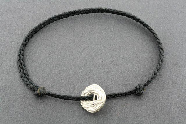 slip knot bracelet - nest - black - Makers & Providers