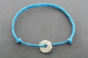 slip knot bracelet - nest - turquoise - Makers & Providers