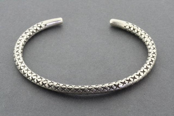 x detail cuff - pure silver - Makers & Providers