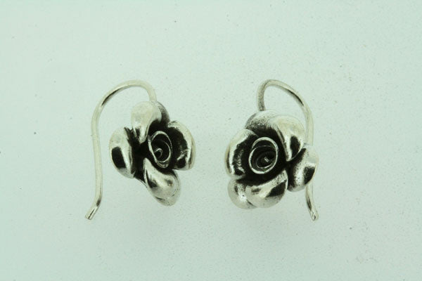small rose hook earring - Makers & Providers