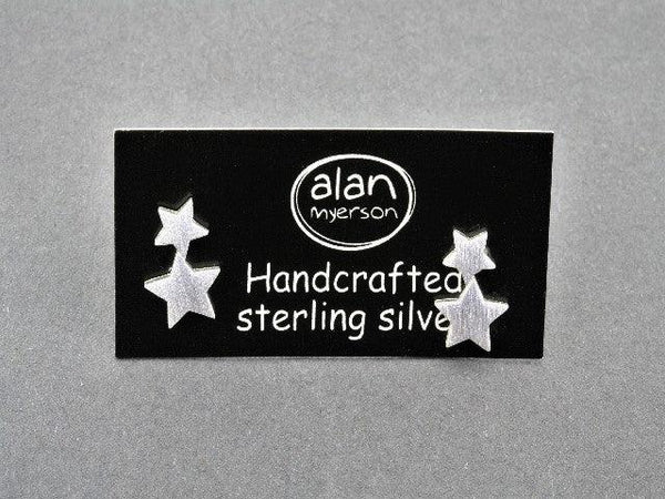 2 x star stud - sterling silver - Makers & Providers