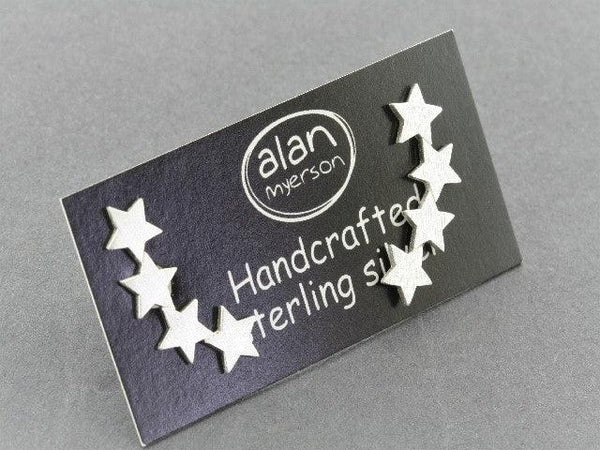 4 x star stud - sterling silver - Makers & Providers