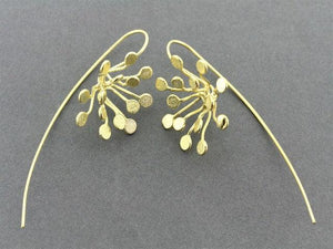 Branching coral - 22 Kt gold over silver - Makers & Providers