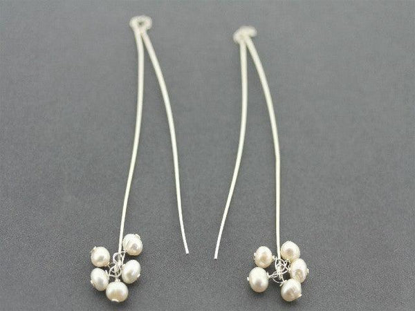 5 pearl drop earring - Makers & Providers