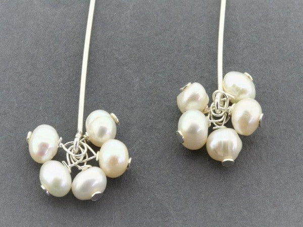 5 pearl drop earring - Makers & Providers