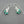 Load image into Gallery viewer, Turquoise verbena earring - sterling silver - Makers &amp; Providers

