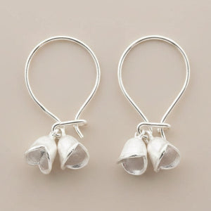2 x bell pod hoop earring - Makers & Providers