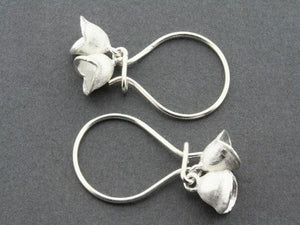 2 x bell pod hoop earring - Makers & Providers