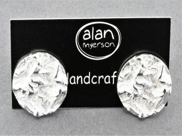 Elephant skin disc stud - Makers & Providers