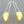 Load image into Gallery viewer, Long drop earring - 22Kt gold over silver - Makers &amp; Providers
