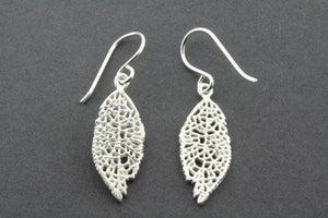 lace leaf earring - Makers & Providers