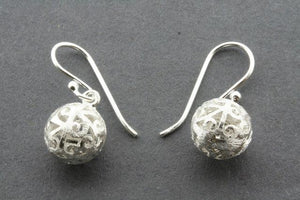 lace ball earrings - Makers & Providers