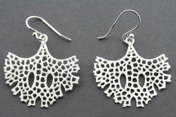 lace bird earring