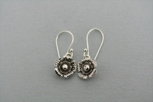 layered flower earring - Makers & Providers