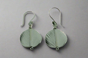 twisted stripe disc earring - Makers & Providers