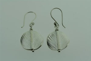twisted stripe disc earring - Makers & Providers