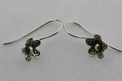 Kahlo flower hook earring - Makers & Providers