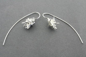pick up sticks earring - sterling silver - Makers & Providers