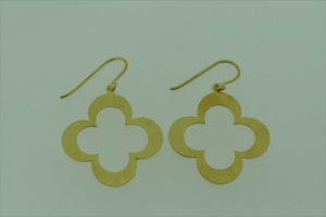 club earrings - gold plated - Makers & Providers