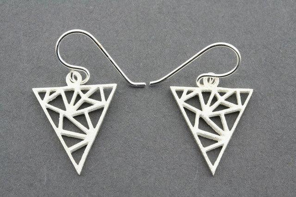 geometric triangle earring - Makers & Providers