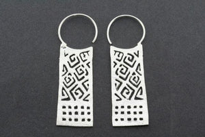 tribal organic drop earring - Makers & Providers