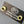 Load image into Gallery viewer, open cylinder stud - gold plated
