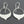 Load image into Gallery viewer, Teardrop hoop earrings - sterling silver - Makers &amp; Providers
