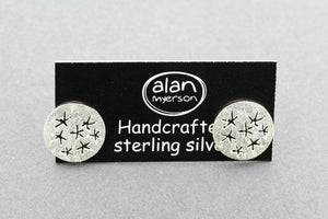 Starry night stud - sterling silver - Makers & Providers