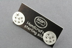 Starry night stud - sterling silver - Makers & Providers