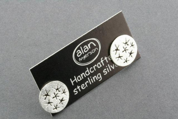 Starry night stud - sterling silver - Makers & Providers