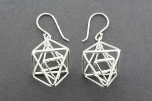 2 x double pyramid earring - Makers & Providers
