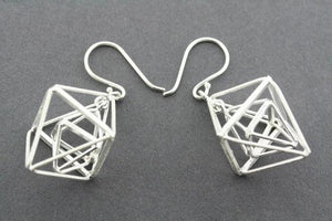 2 x double pyramid earring - Makers & Providers