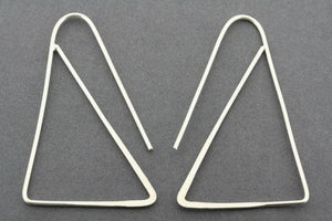 triangle drop - sterling silver - Makers & Providers