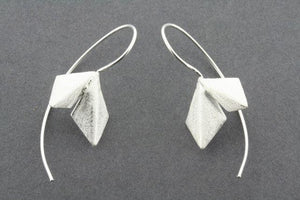 angled drop earring - Makers & Providers