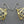 Load image into Gallery viewer, 2 x double pyramid earring - gold plated &amp; oxidized - Makers &amp; Providers
