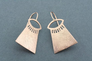 Protect earring - rose gold plated - Makers & Providers