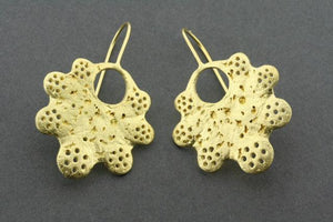 Samantha earring - gold plated - Makers & Providers