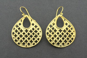 Royal earring - gold plated - Makers & Providers