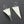 Load image into Gallery viewer, twisted triangle earring - pure silver - Makers &amp; Providers
