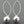 Load image into Gallery viewer, Hammered ball long drop earring - pure silver
