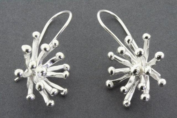Large Agapanthus earrings - Makers & Providers